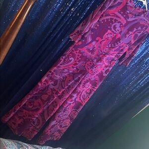 Women's Vintage Paisley Wide Leg Jumpsuit